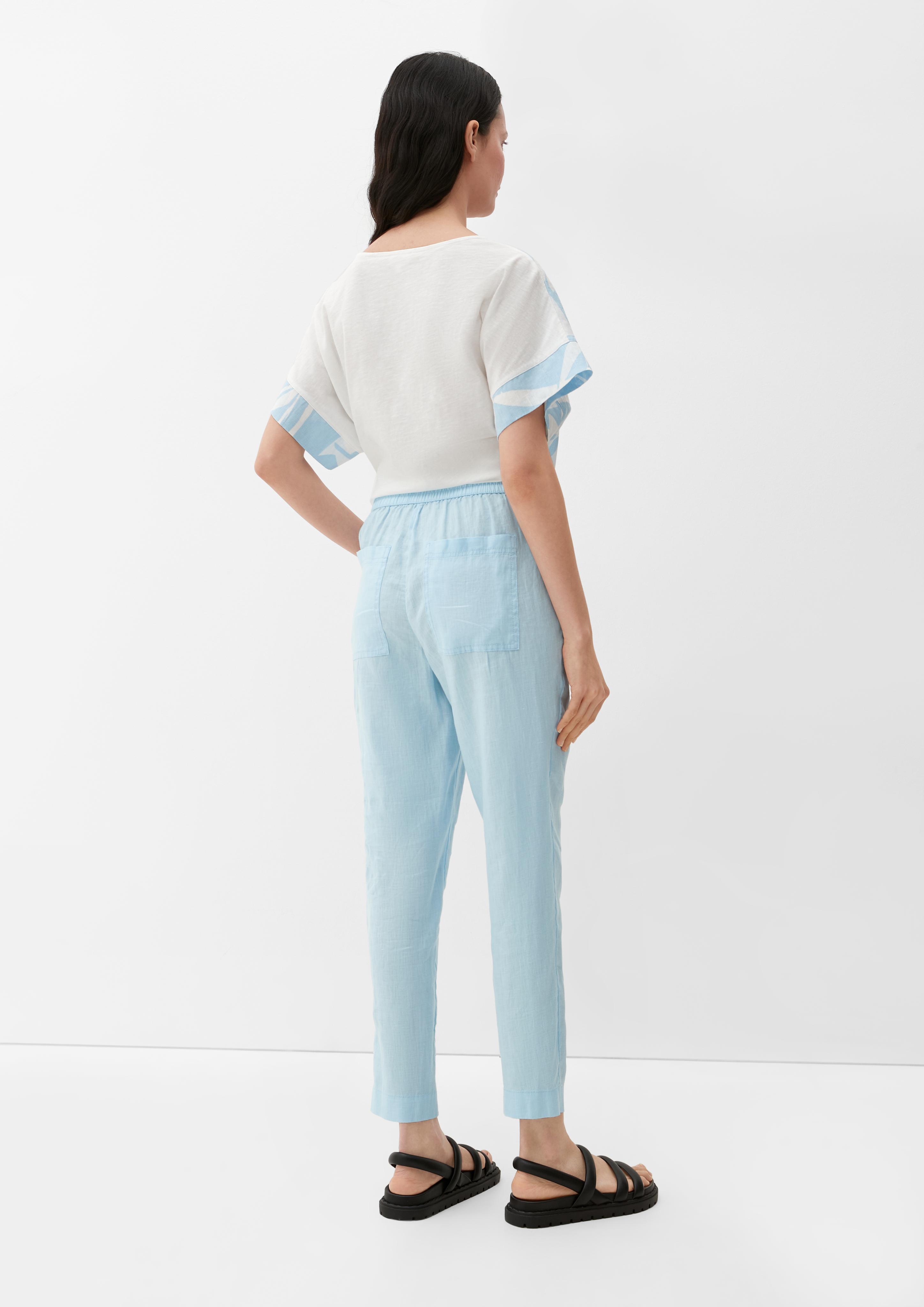 Relaxed: Jogpants aus Leinen  2130966-5081