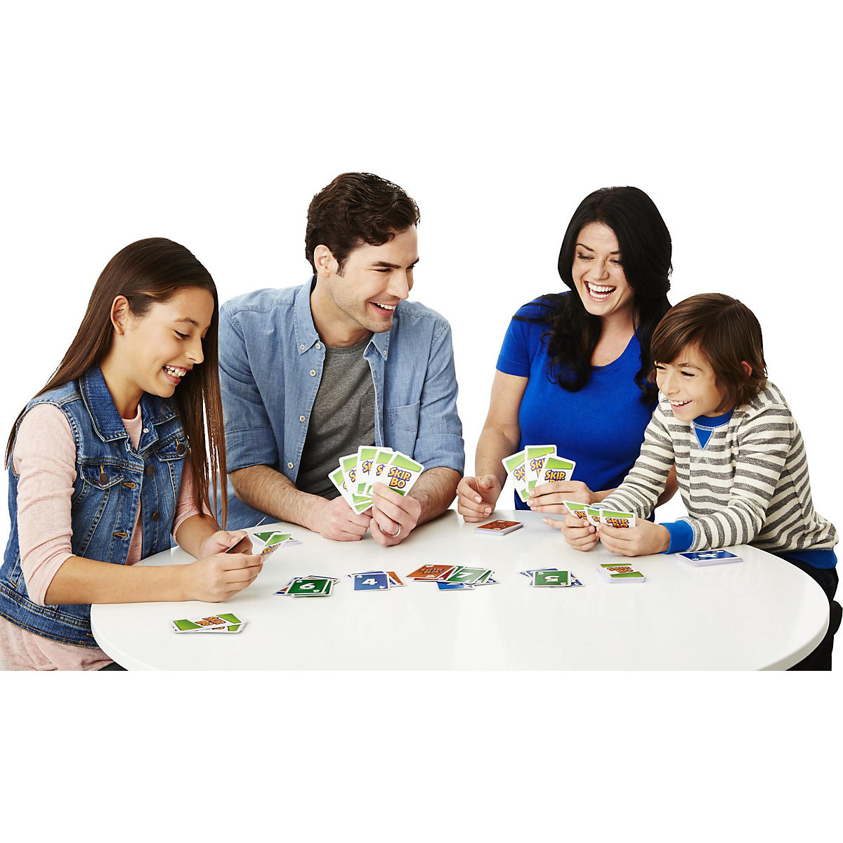 Mattel Games SKIP-BO, Kartenspiel, Gesellschaftsspiel, Familienspiel, Kinderspiel
