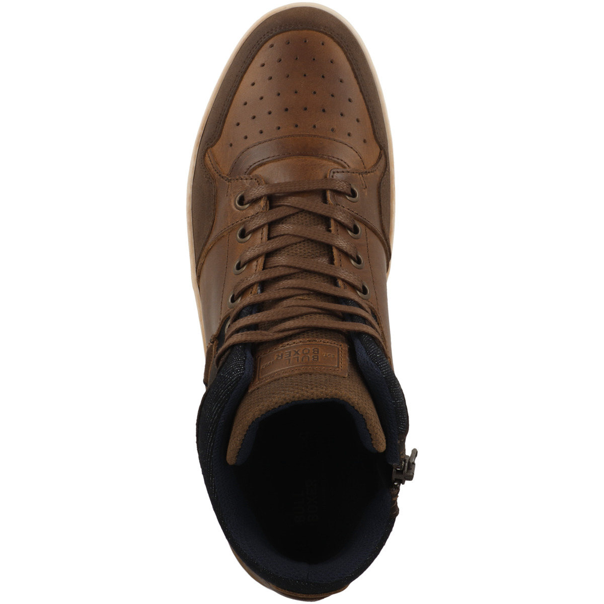 Bullboxer 887P51789B Sneaker mid hellbraun