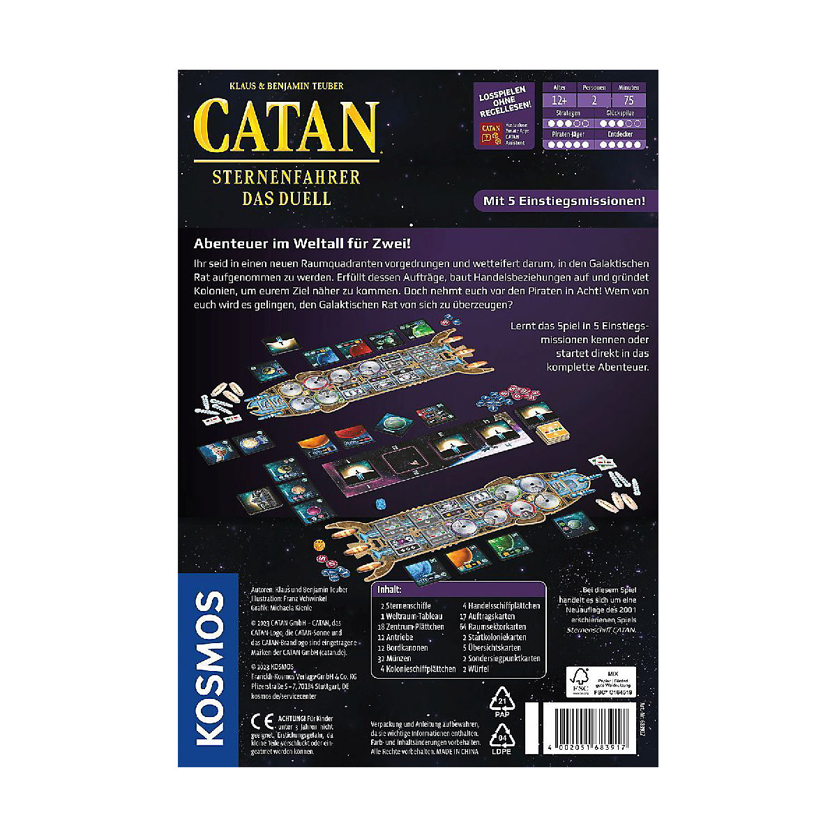 CATAN - Sternenfahrer - Das Duell