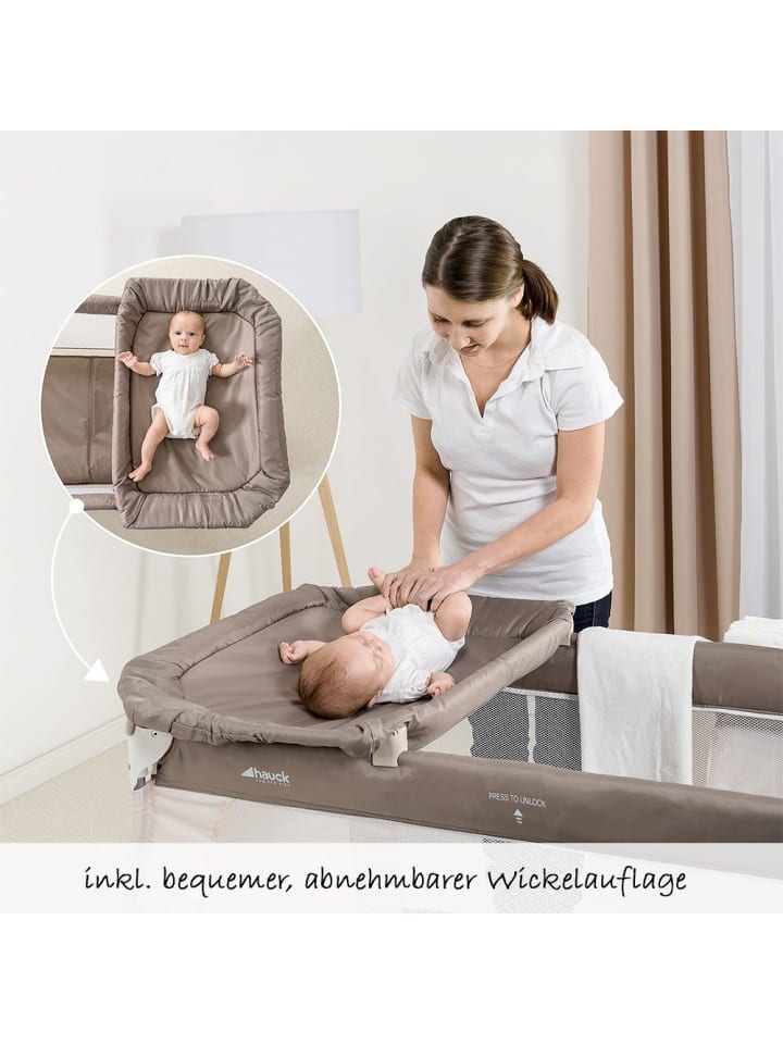 Hauck Reisebett Babycenter - Zoo in beige,braun,motiv günstig kaufen onesize