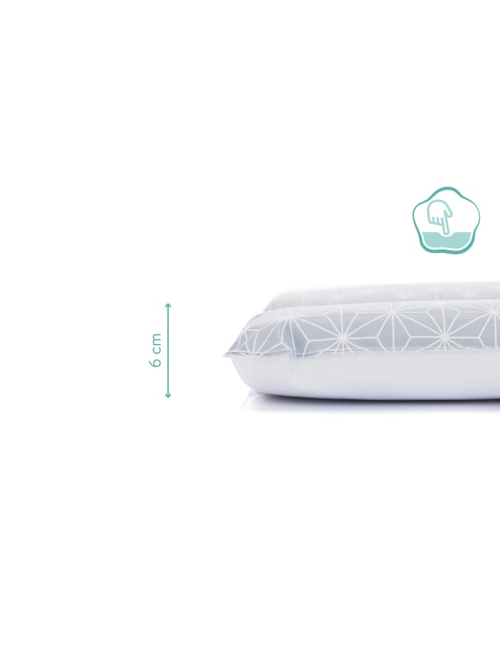 fillikid Wickelauflage Softy 50 x 70 cm Exclusiv in Cube Grey günstig kaufen onesize