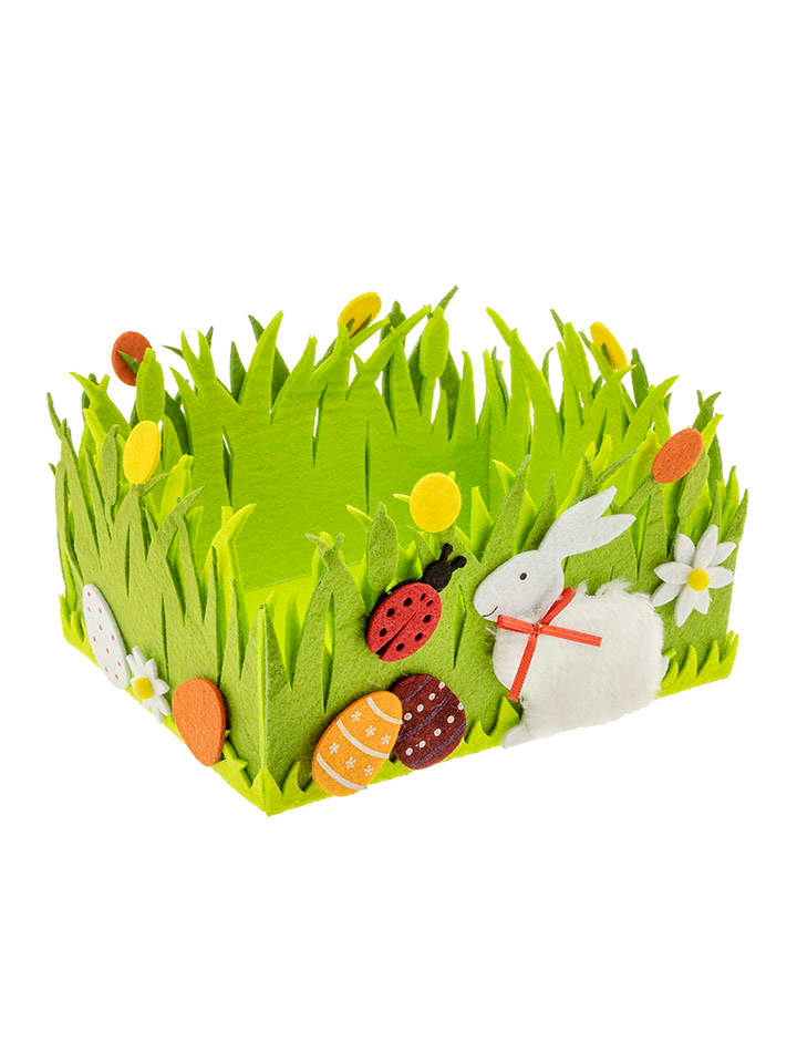 Nordheim Osterkorb in Grün - (B)19 x (H)15 x (T)11 cm günstig kaufen onesize