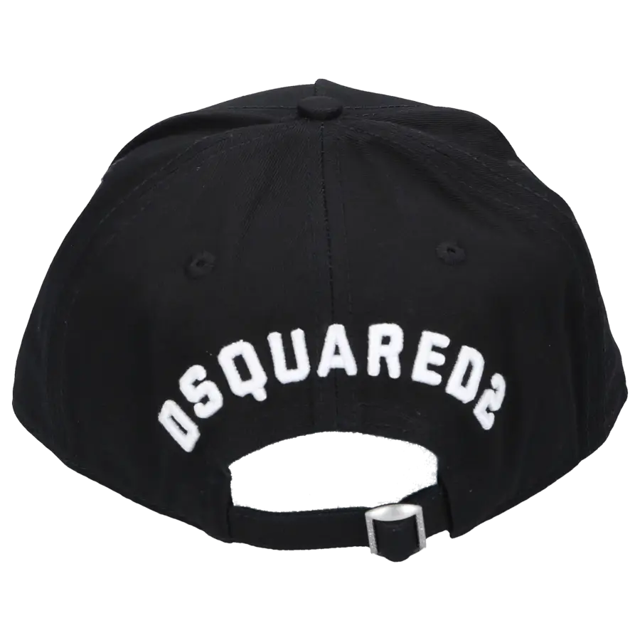 Dsquared2 - Snapback Cap BE ICON Baumwolle - schwarz