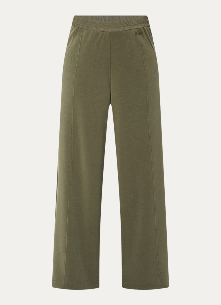 HUGO BOSS Ecara high waist wide fit sweatpants with side pockets