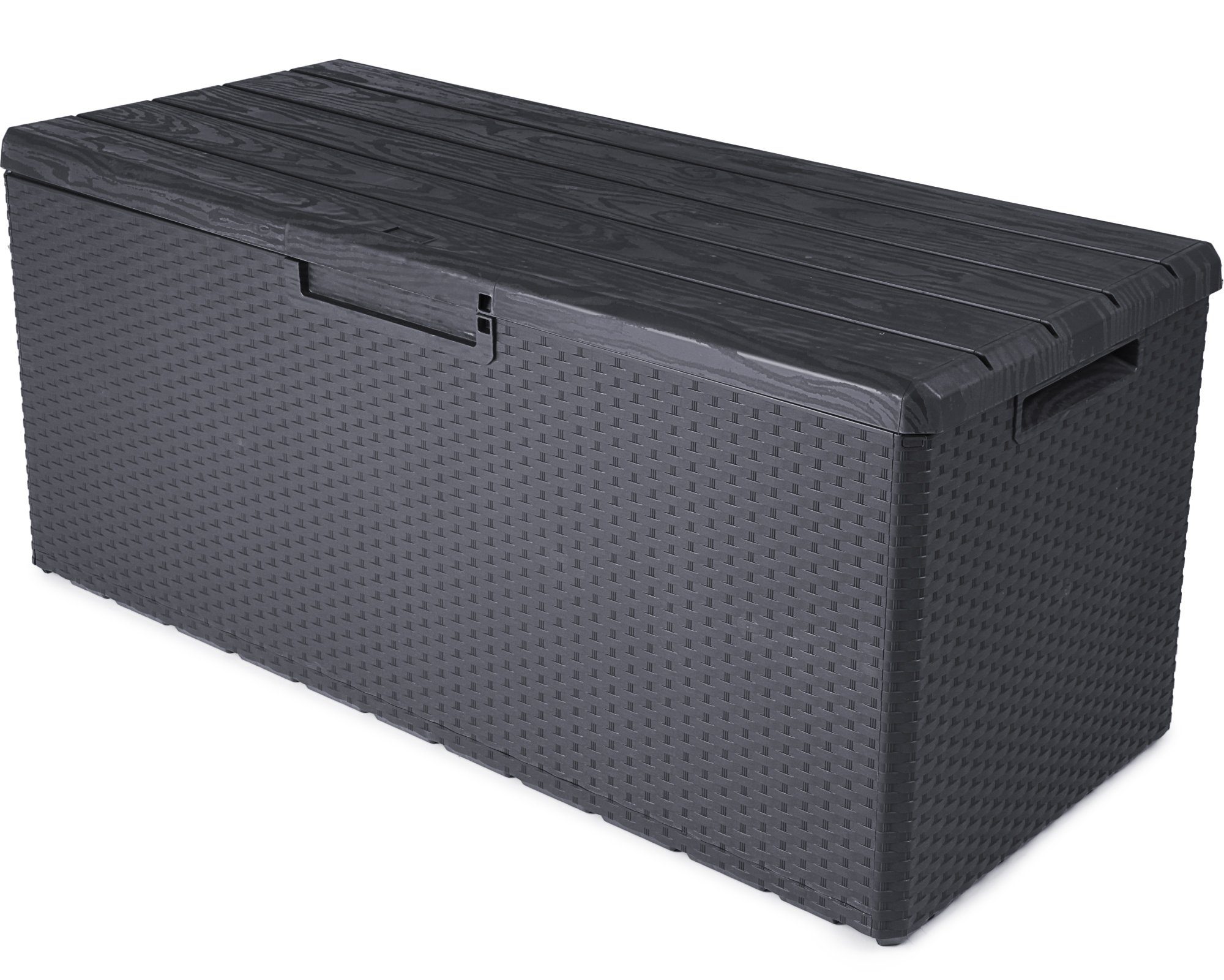 ONDIS24 Kissenbox Sitztruhe 340L Auflagenbox Gartenbox abschließbar Gartentruhe