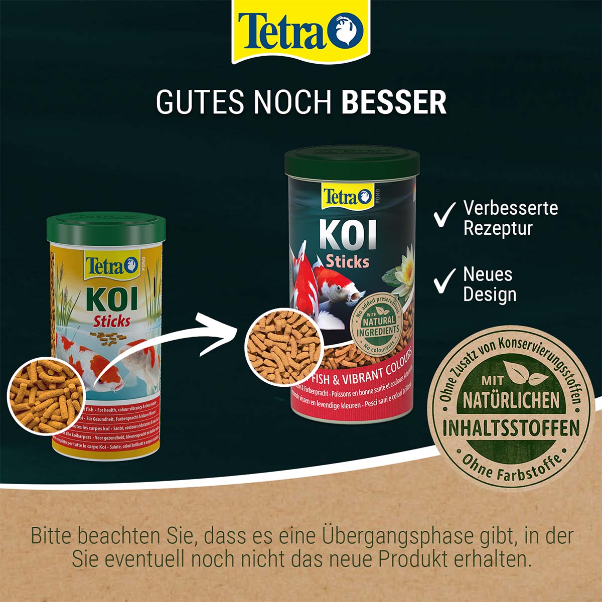 Tetra Pond Koi Sticks günstig kaufen