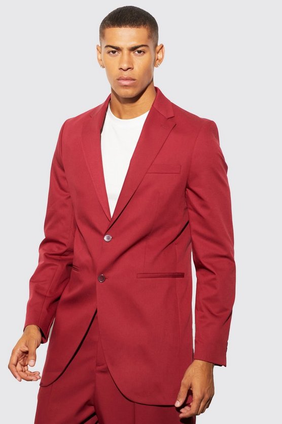 Langer Slim-Fit Blazer