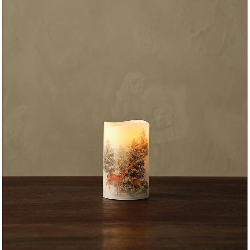 Vie Selected Kubbelys 12,5 cm ø 7,5 cm LED voks print timer