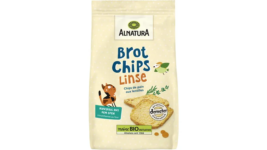 Alnatura Bio Brot Chips Linse Baby 80 g