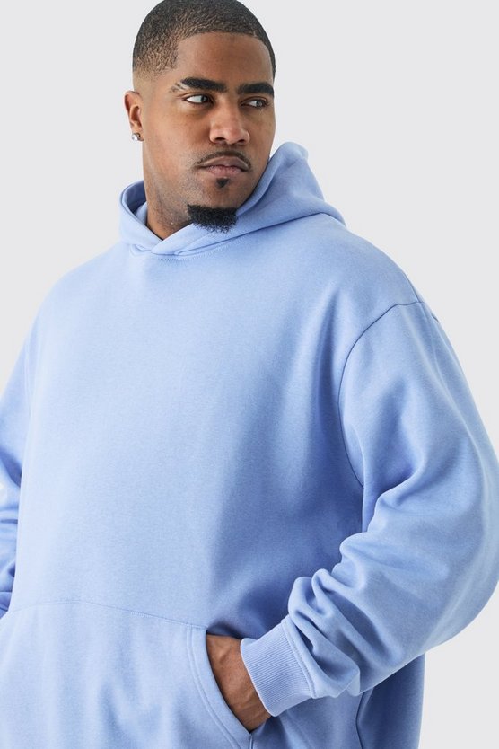 Plus Oversize Basic Hoodie