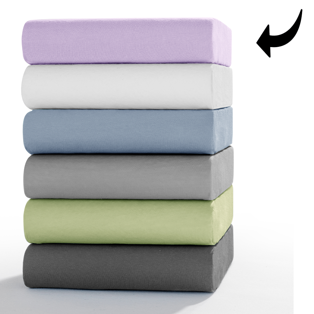 Dreamtex Mikrofaser Interlock Spannbetttuch 180-200x200 cm