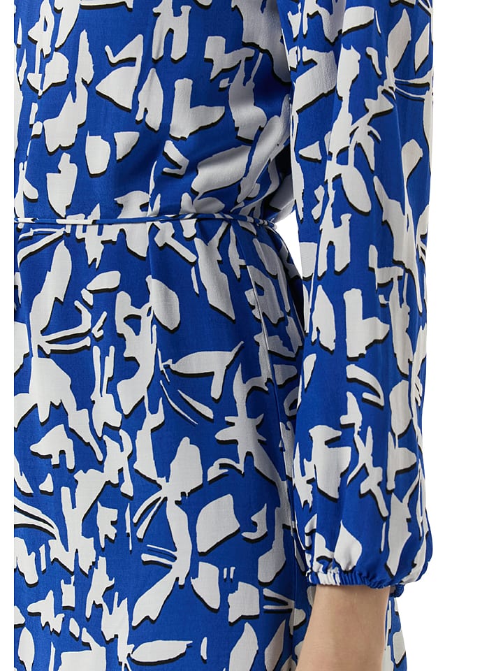 comma Kleid in Blau günstig kaufen