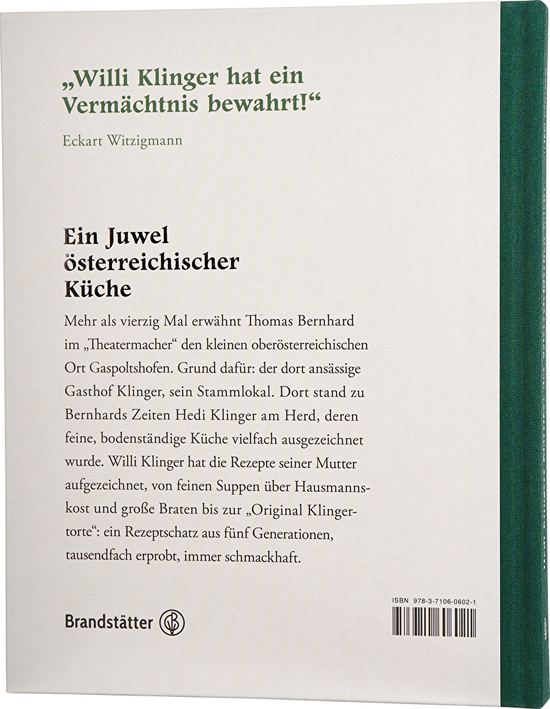 Willi Klinger Hedi Klingers Klassiker der Österreichischen Küche