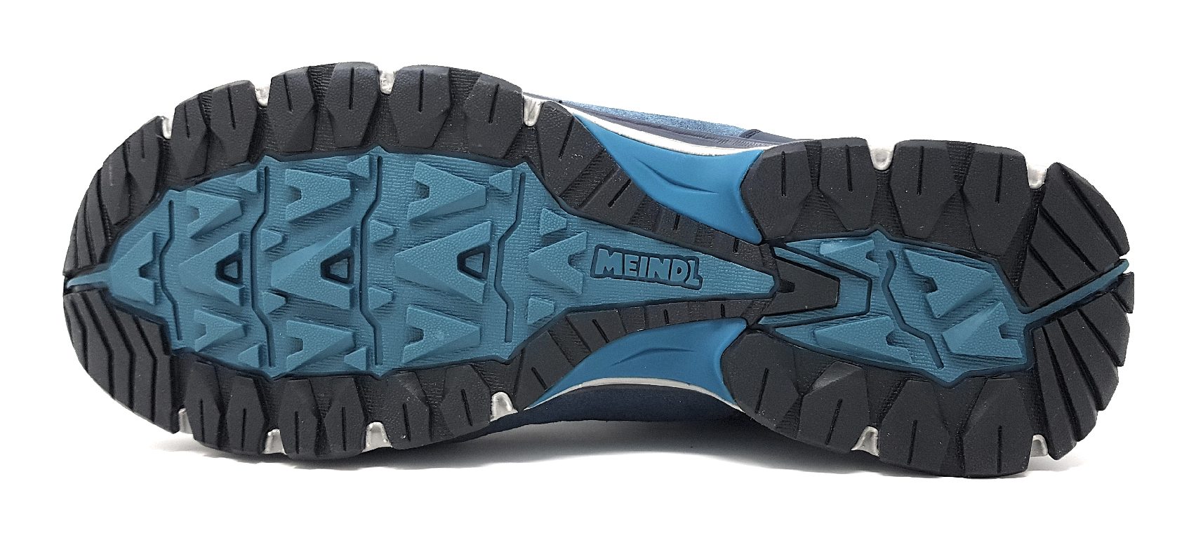 Meindl Ontario GTX 3938-29 Blau 29 Jeans / Orange