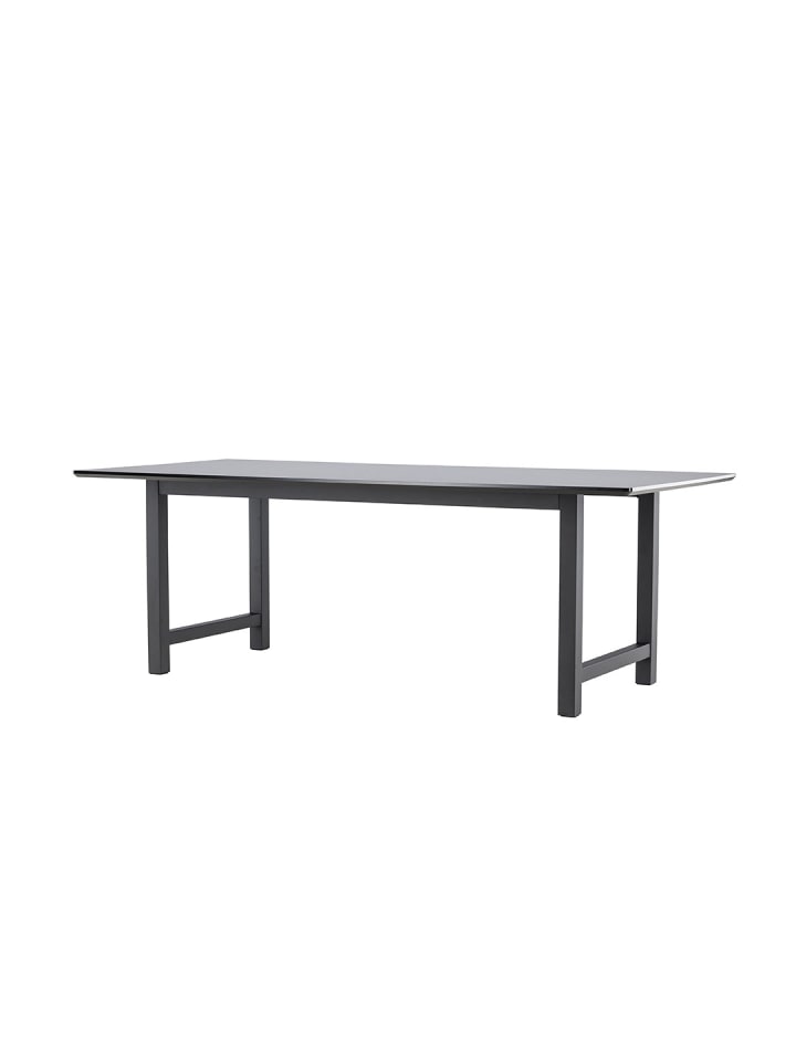 ebuy24 Esstisch Oslo  Schwarz 220 x 100 cm günstig kaufen onesize