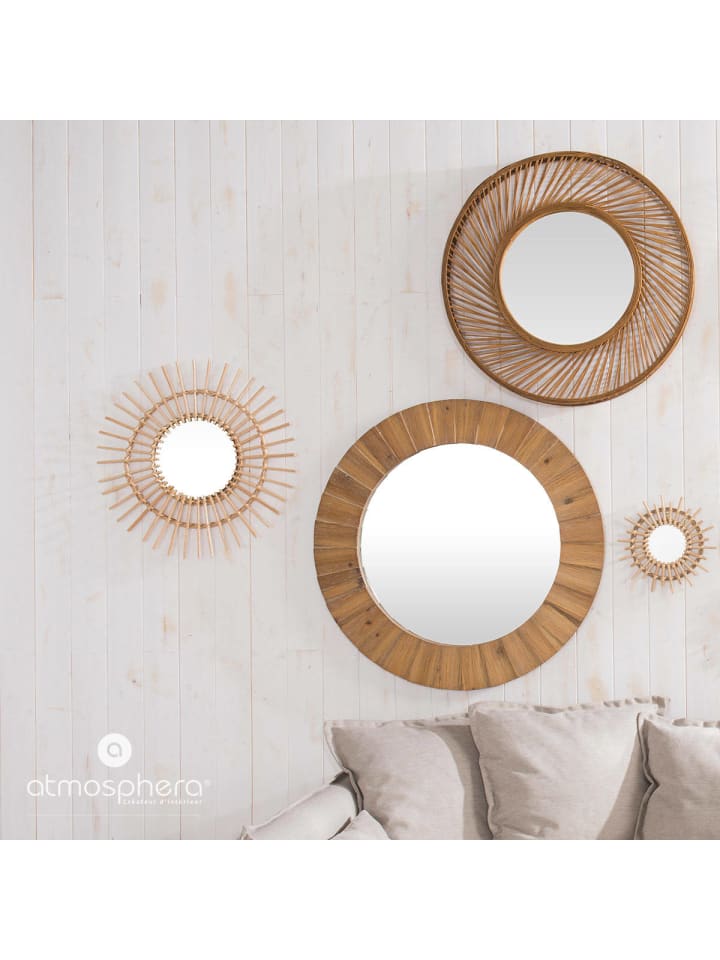 Atmosphera Créateur d'intérieur Dekospiegel in braun günstig kaufen onesize
