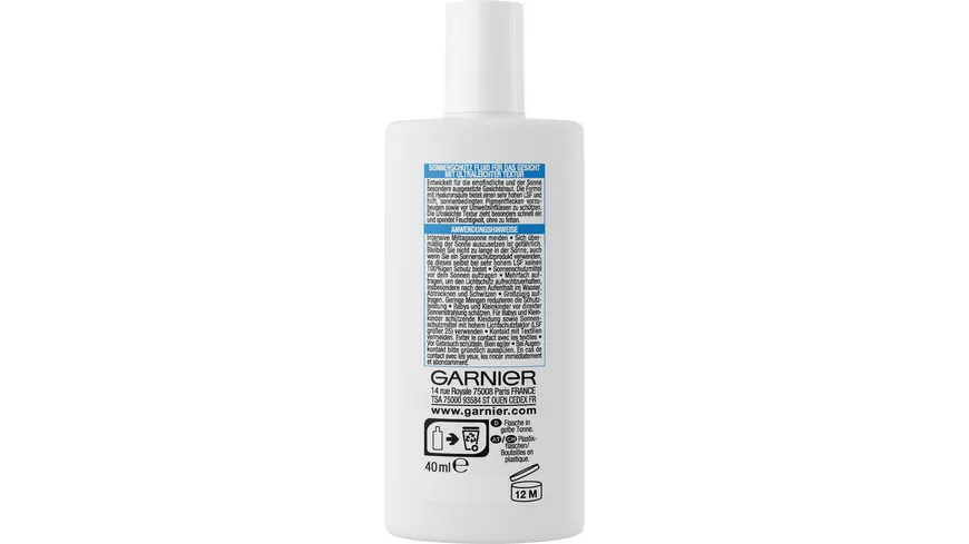 Garnier Ambre Solaire Sensitive Expert SuperUV LSF50 40 ml