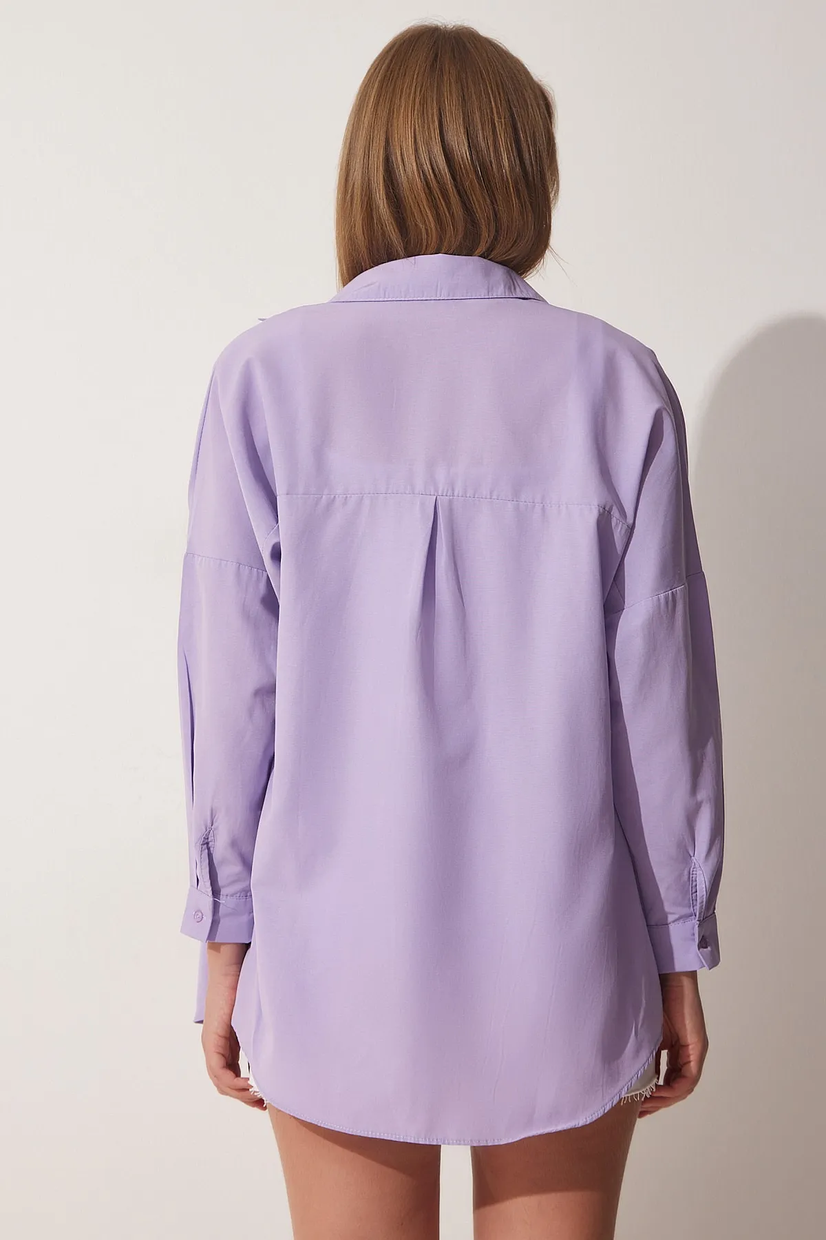 Happiness İstanbul  Hemd - Rosa - Oversized