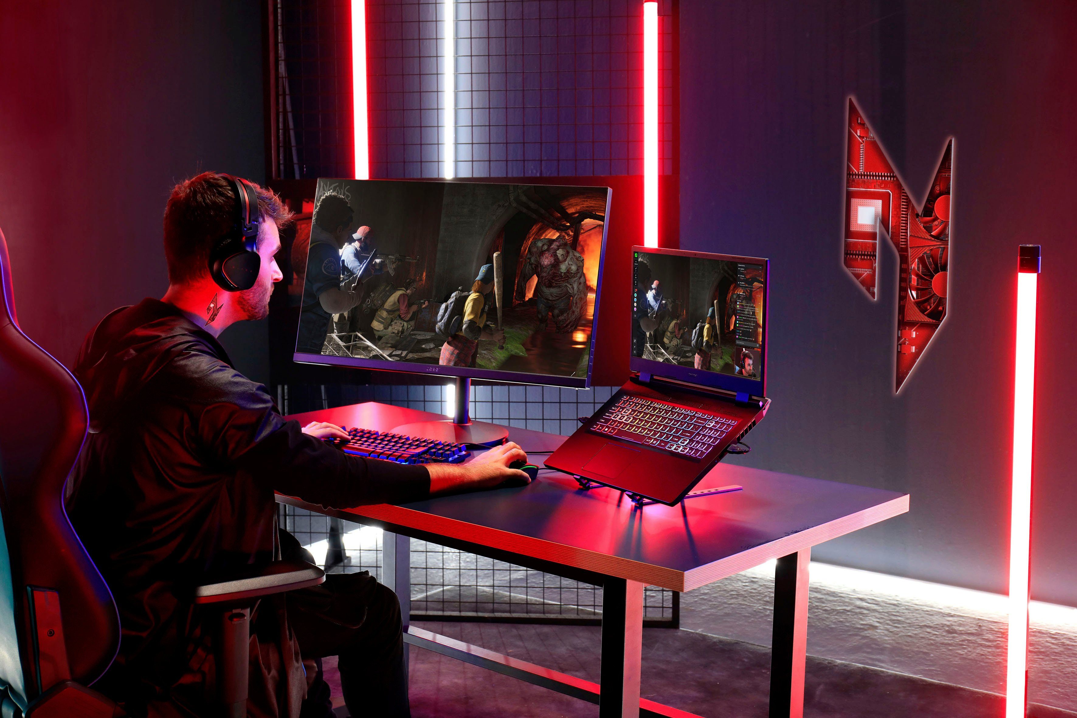 Acer Nitro 5 AN515-58-59XZ Gaming-Notebook (39,62 cm/15,6 Zoll, Intel Core i5 12450H, GeForce RTX 4050, 512 GB SSD, Thunderbolt™ 4)