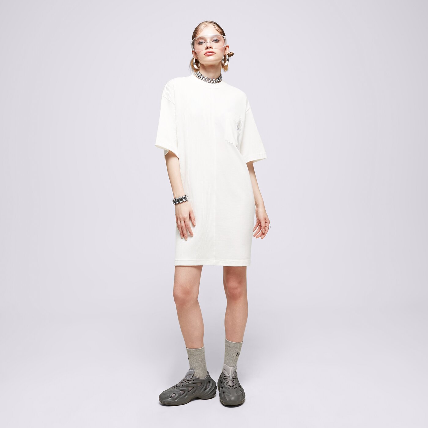 REEBOK KLEID CL AE TEE TRAININGSANZUGS Weiß
