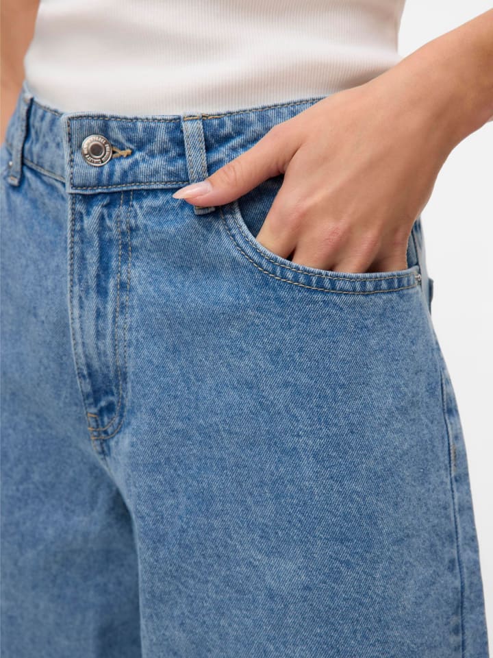 Vero Moda Jeans-Shorts in Light Blue Denim günstig kaufen