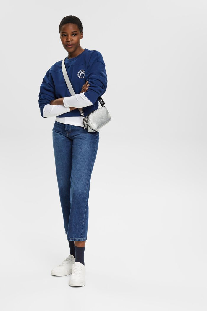 Recycelt: Cropped Sweatshirt
