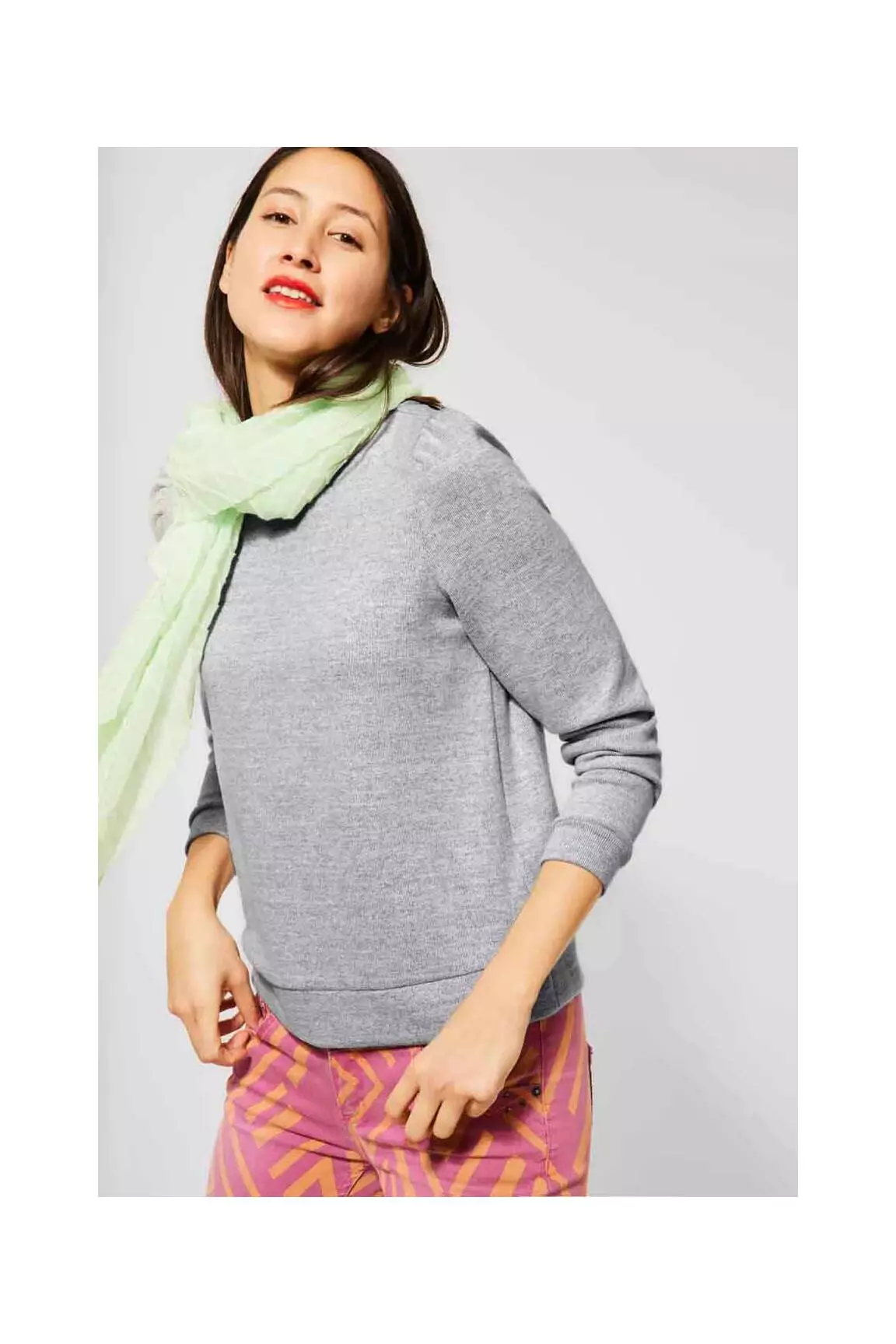 Street One Sweats Femme couleur gris