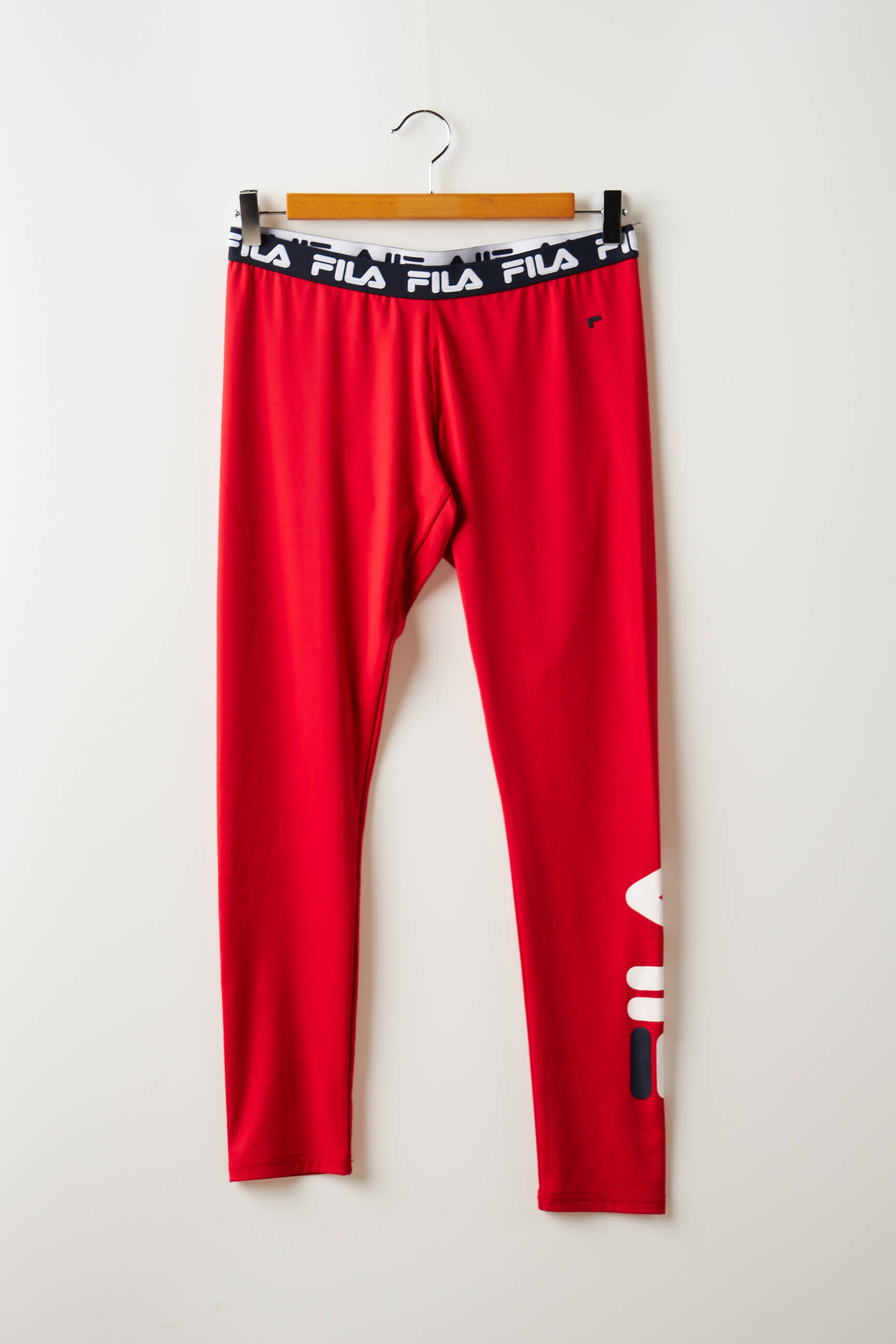 Fila Leggings Femme couleur rouge