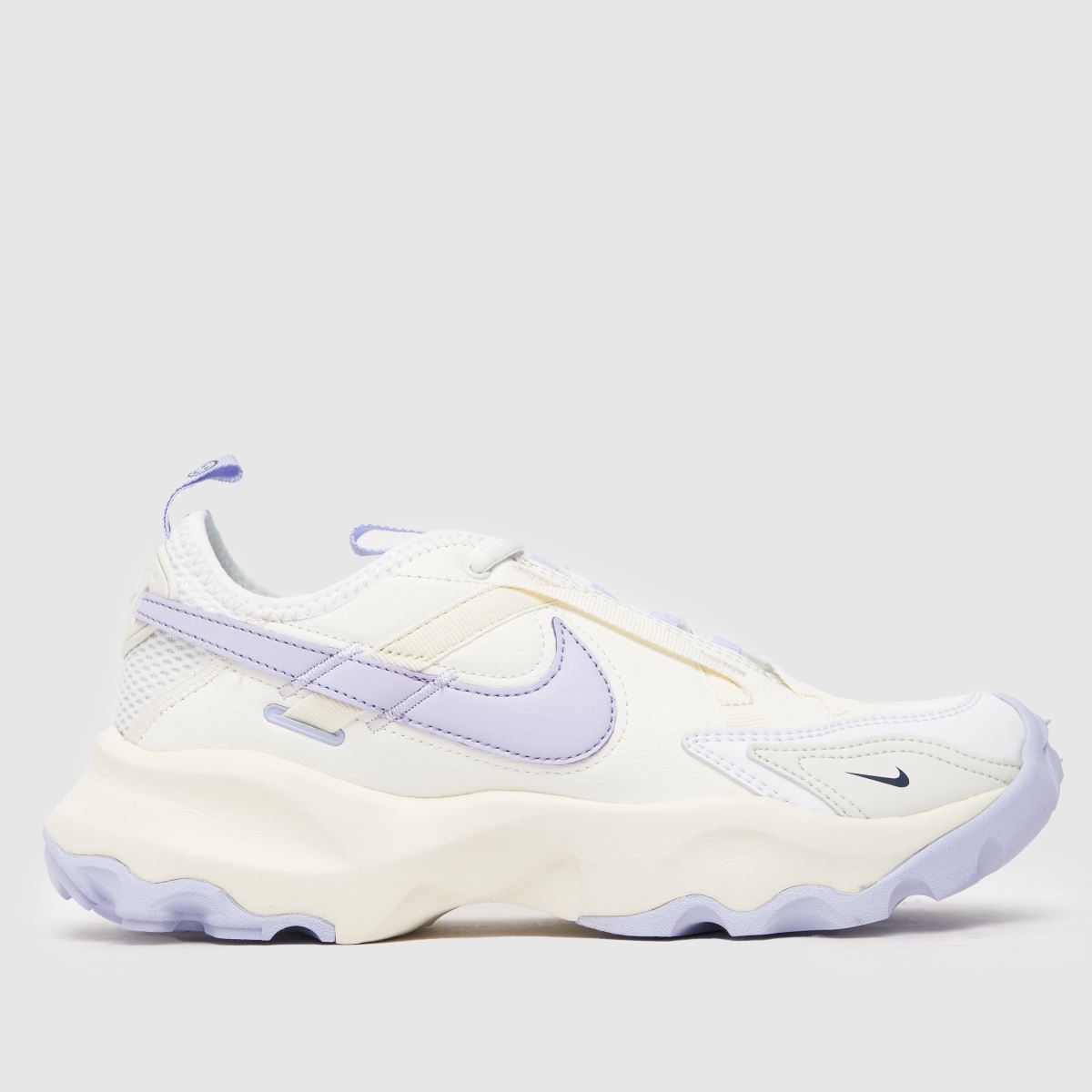 Nike tc 7900 premium träningsskor i vitt och lila