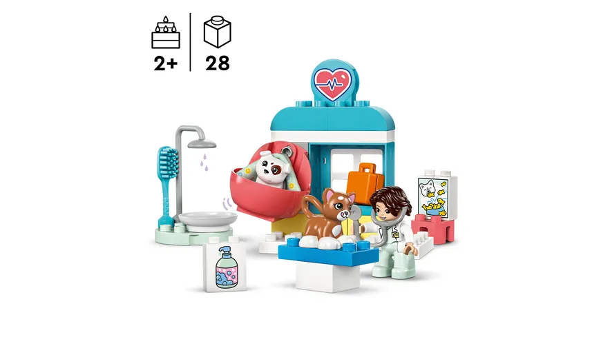 LEGO DUPLO Town 10438 Besuch in der Tierklinik