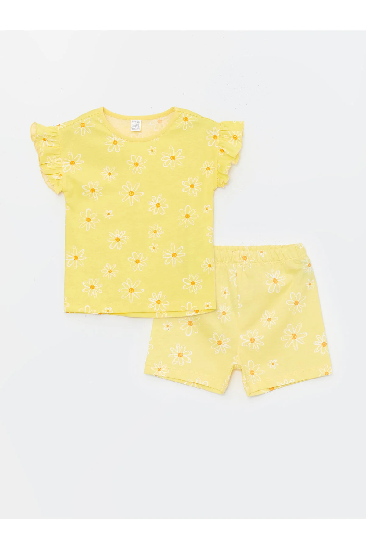 LC Waikiki  ECO-Pyjama-Set für Mädchen mit Shorts