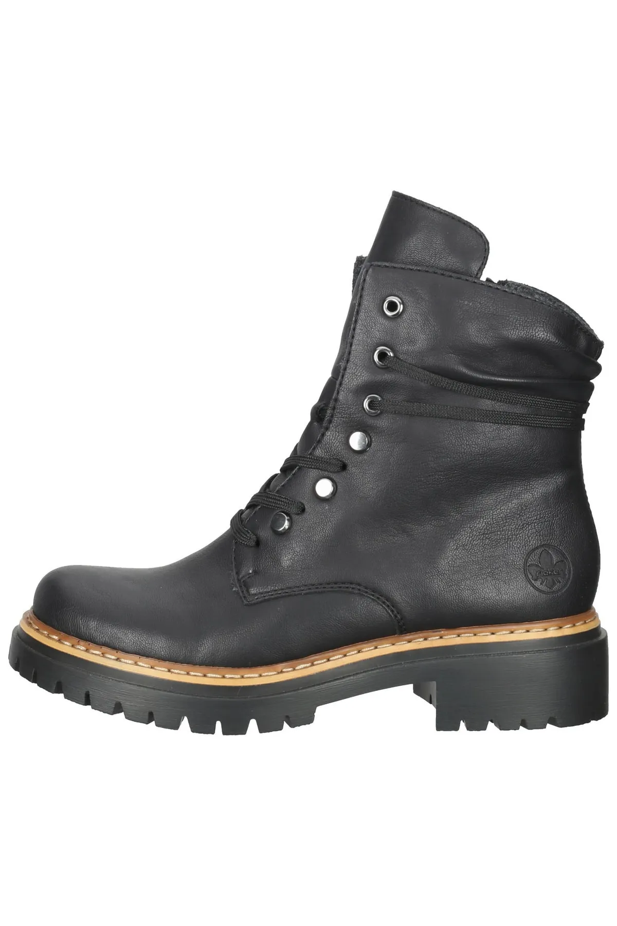 Rieker  Stiefelette - Schwarz - Blockabsatz