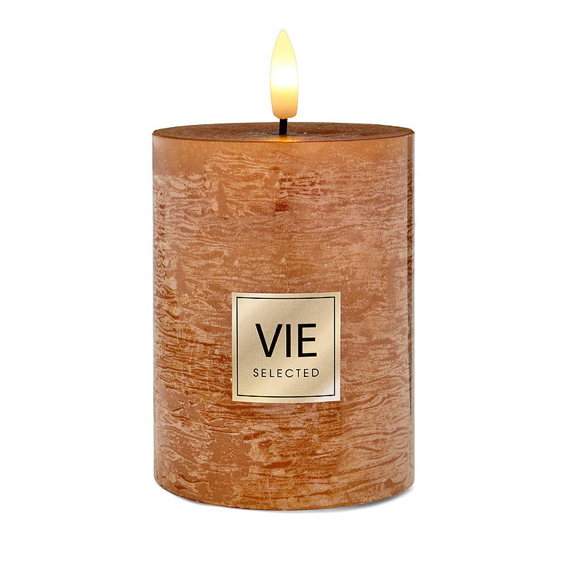 Vie Selected Kubbelys 10 cm ø 7,6 cm LED rustikk