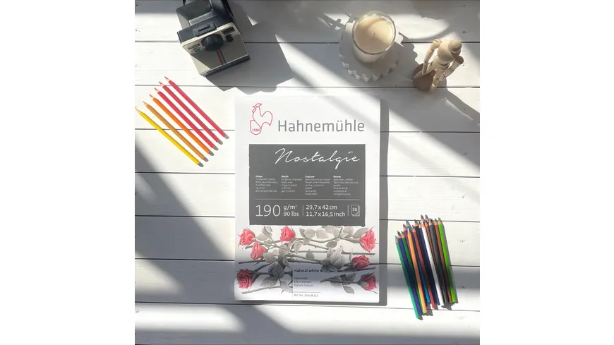 Hahnemühle Skizzenblock Nostalgie a4 50 Blatt