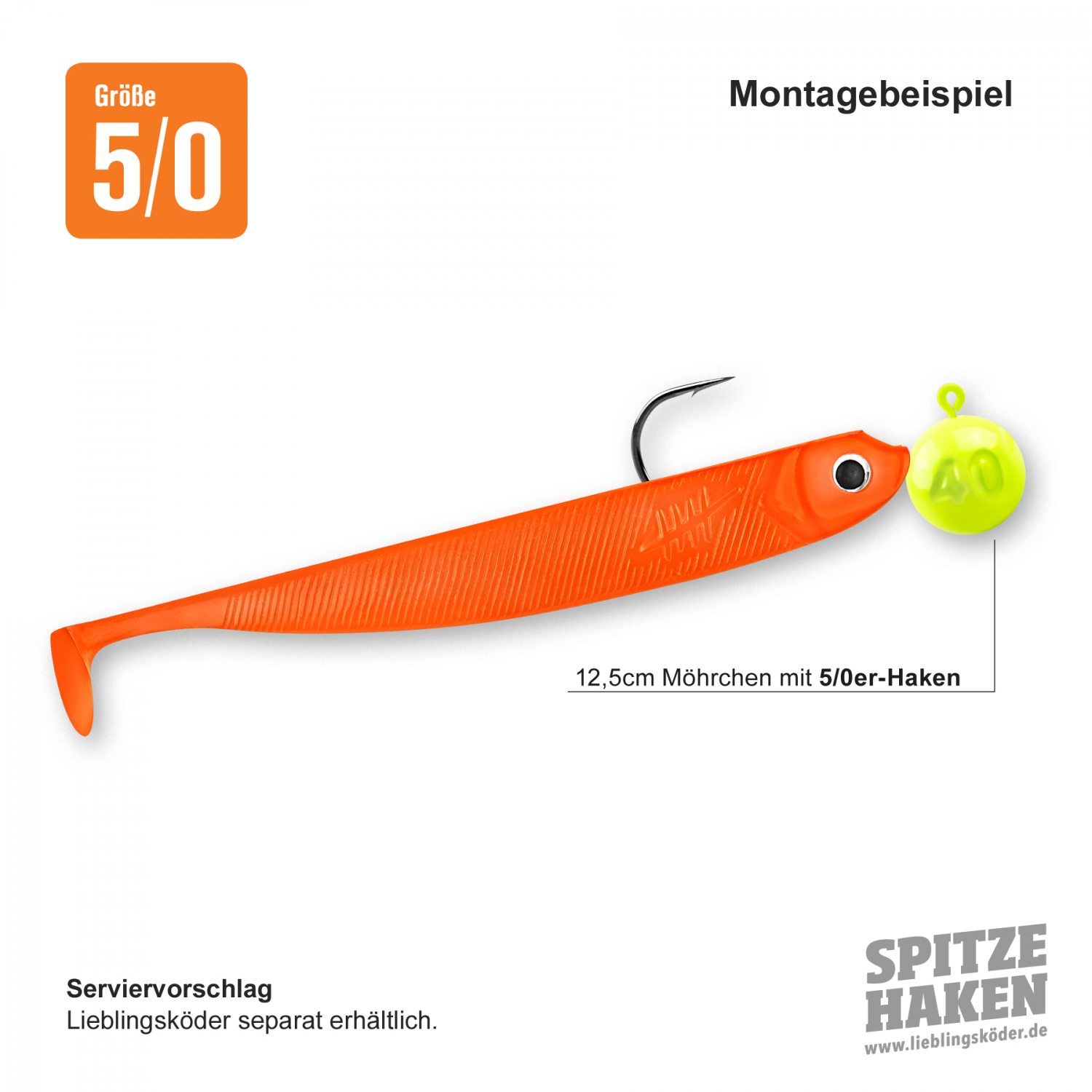 Lieblingsköder Angelhaken Spitz (NEO 4/0)
