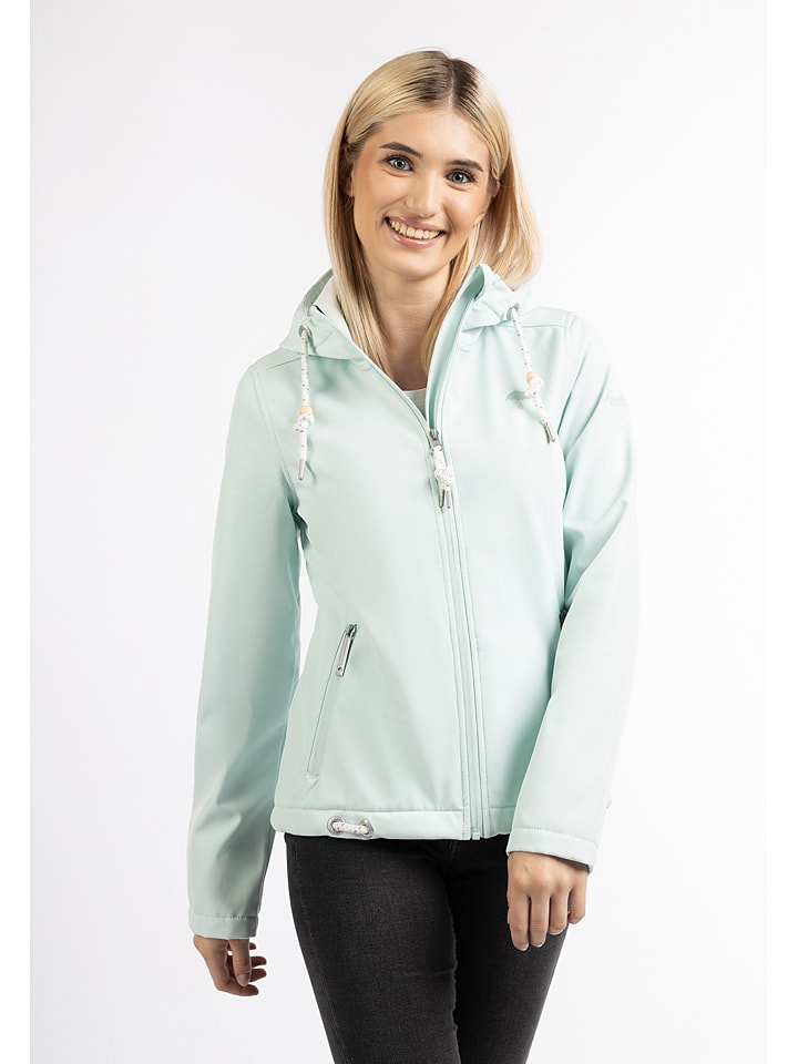 Schmuddelwedda Softshelljacke in Mint günstig kaufen