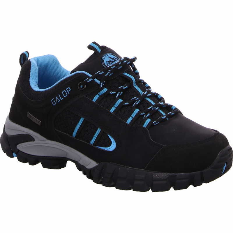 GALOP Trekkingschuhe schwarz