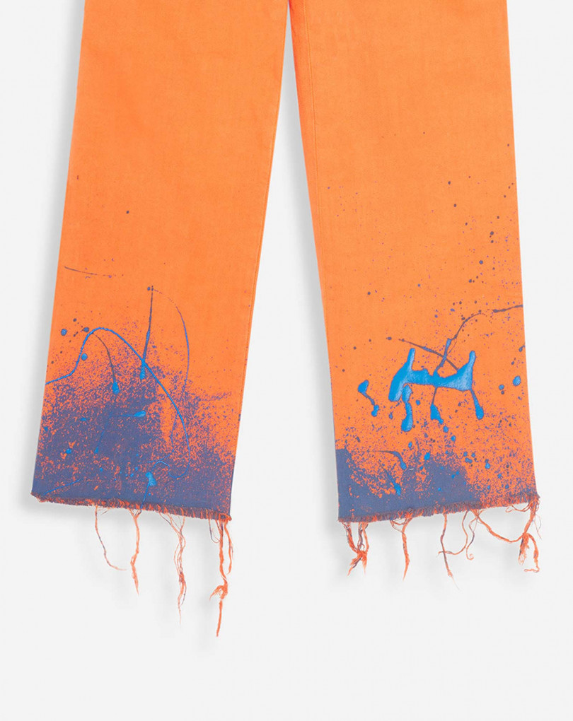 PANTALON DENIM TAILLE HAUTE GALLERY DEPT. X LANVIN