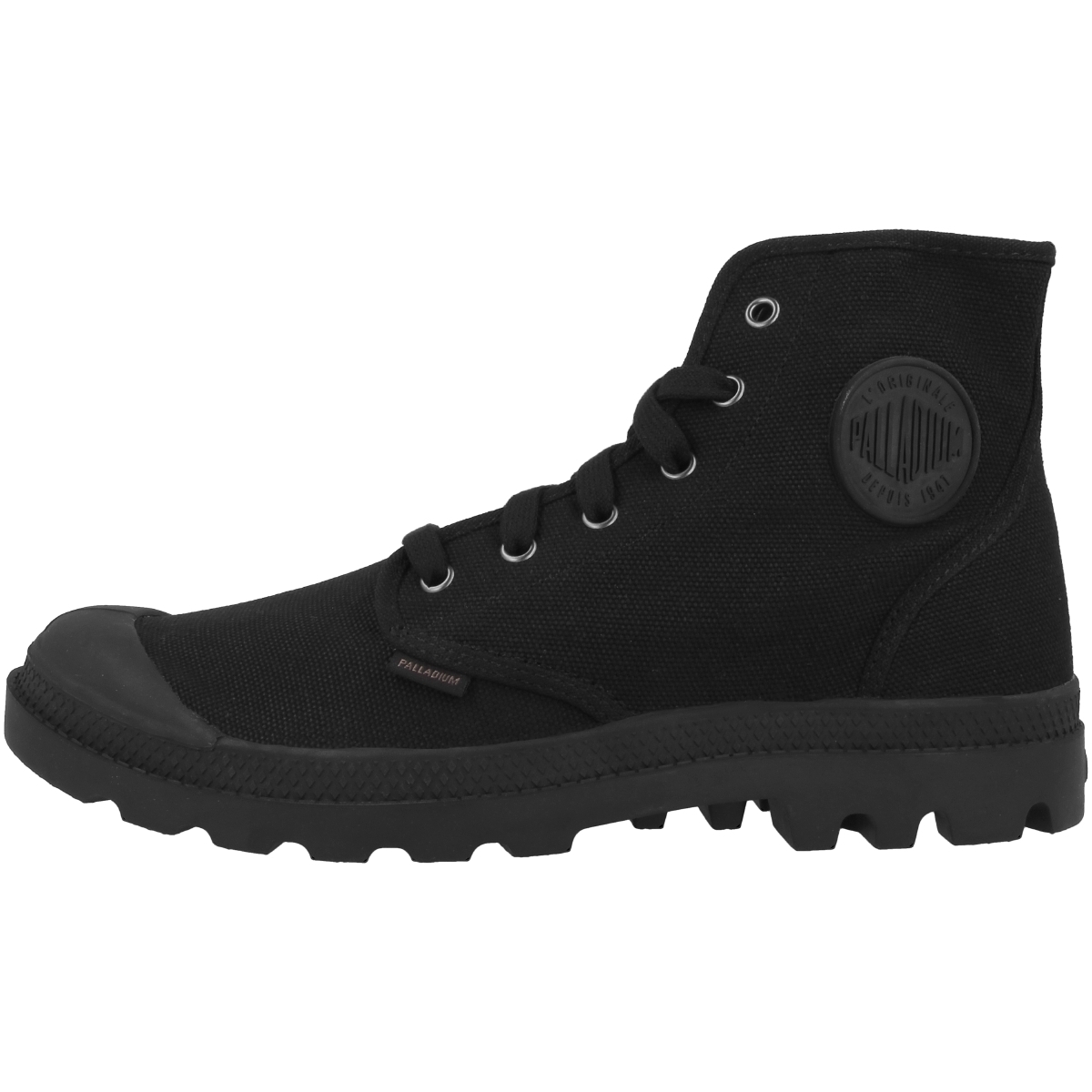 Palladium Pampa Schnürboots schwarz