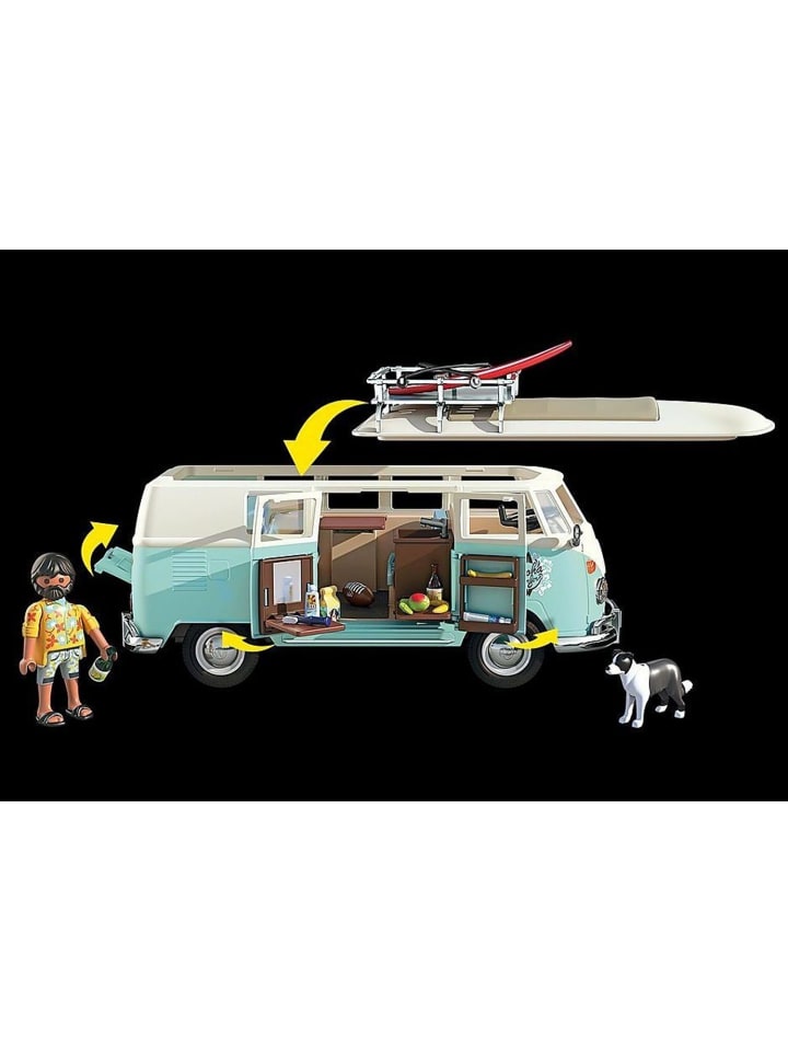 Playmobil Volkswagen T1 Camping Bus - Special Edition in Grün ab 7 Jahre günstig kaufen onesize