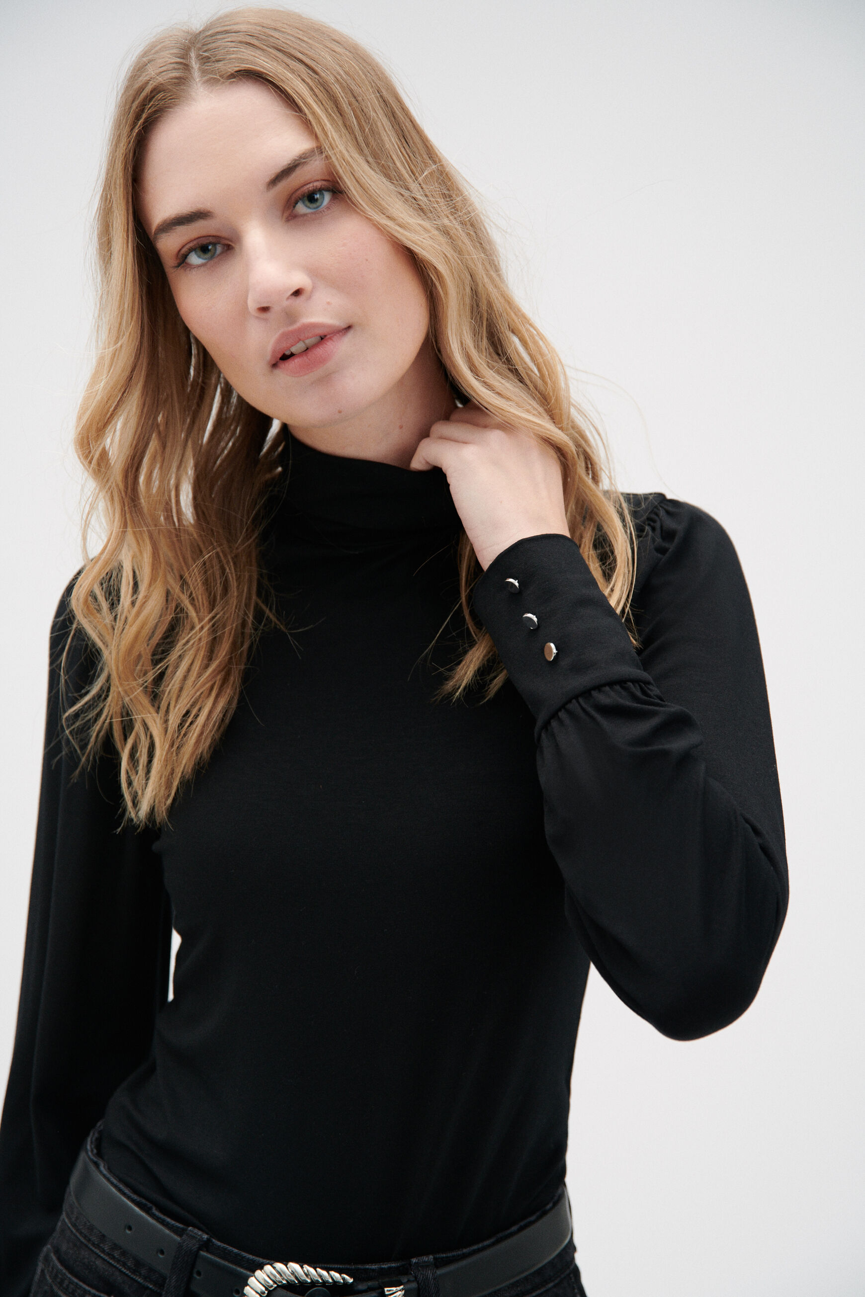 t-shirt lina noir femme