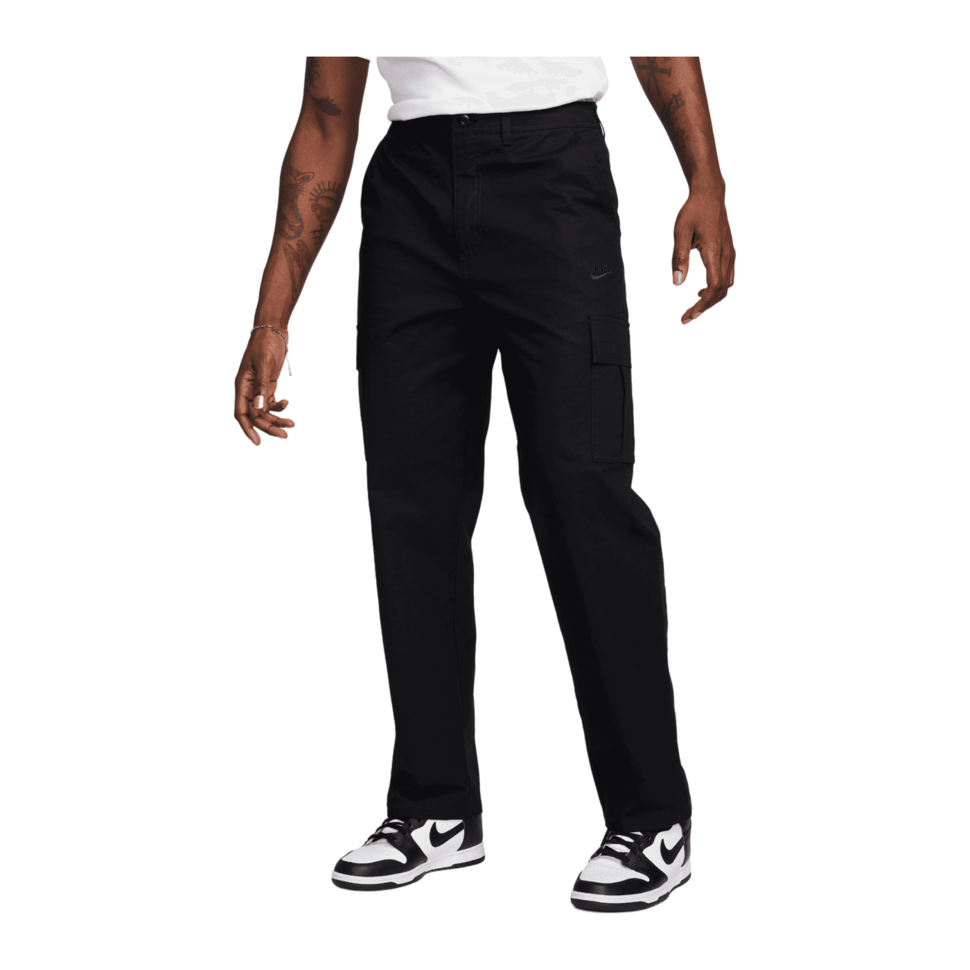 Nike Club Cargo Jogginghose Schwarz F010