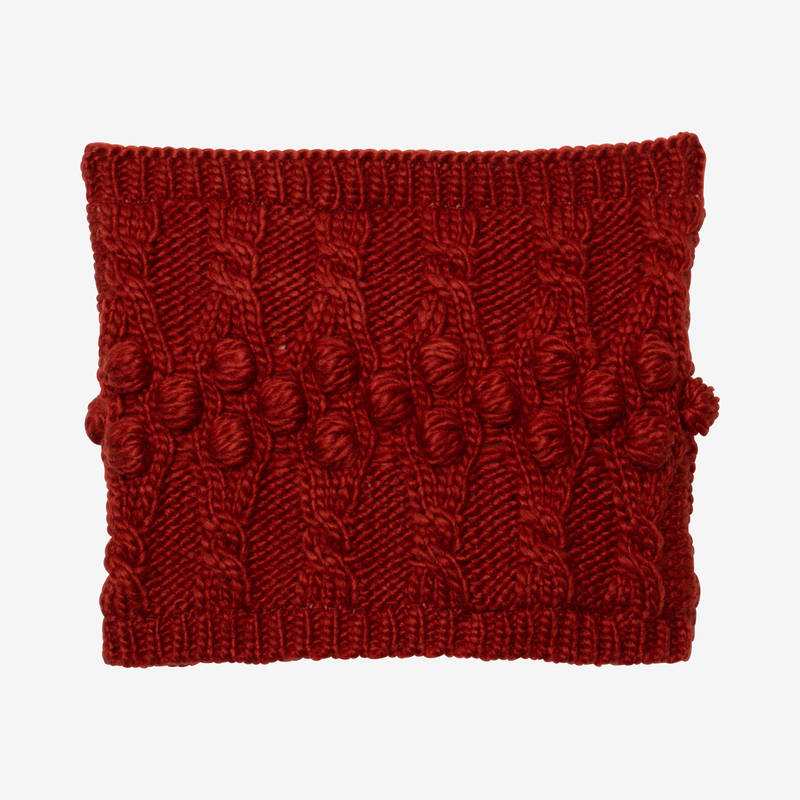 Snood fille tricot fantaisie caramel Catimini