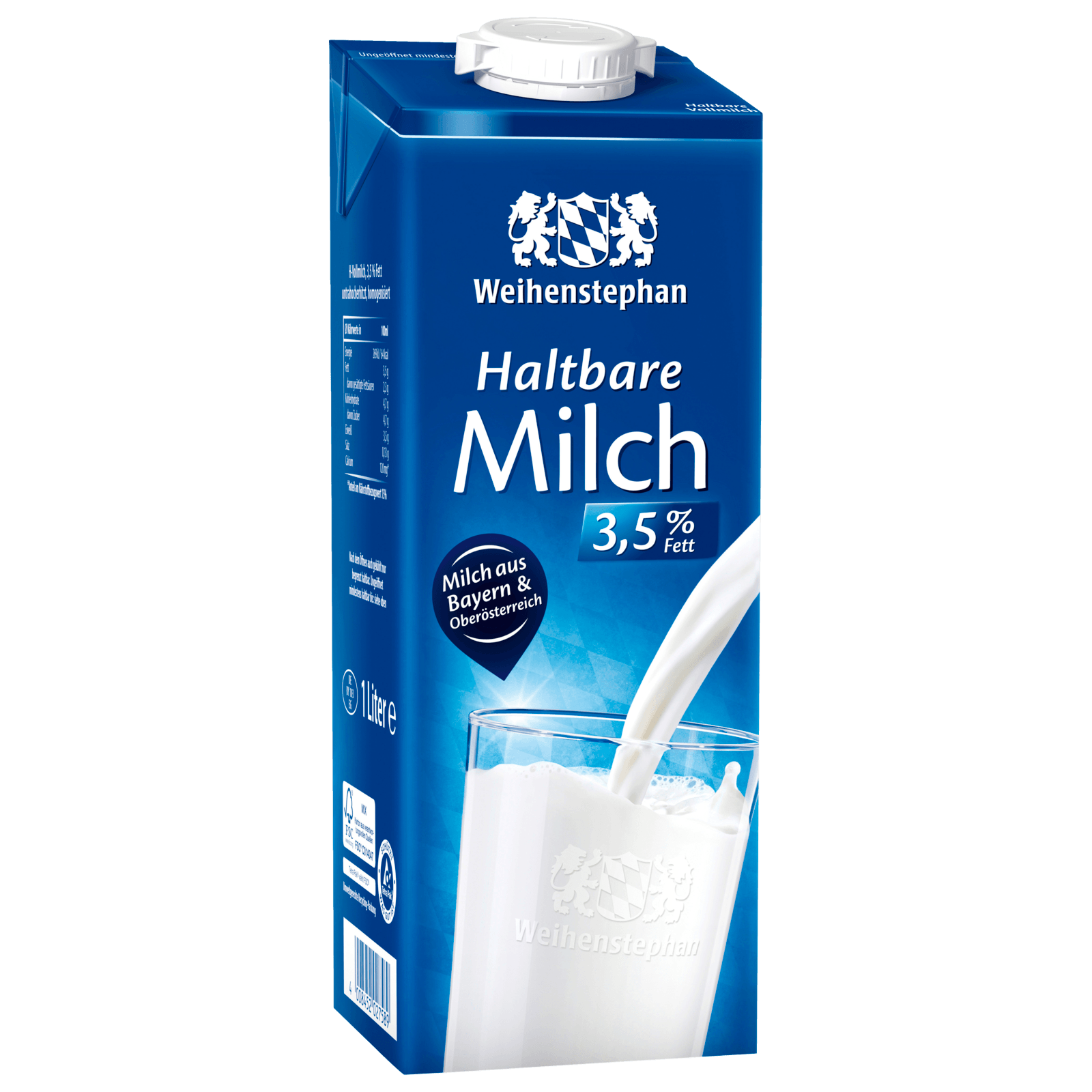 Weihenstephan H-Milch 3,5% 1l