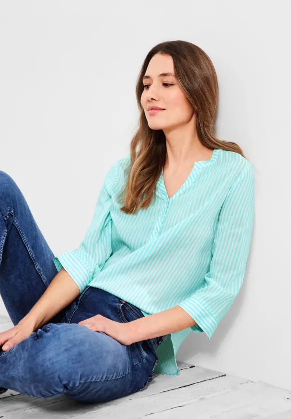 CECIL Bluse mit Streifen