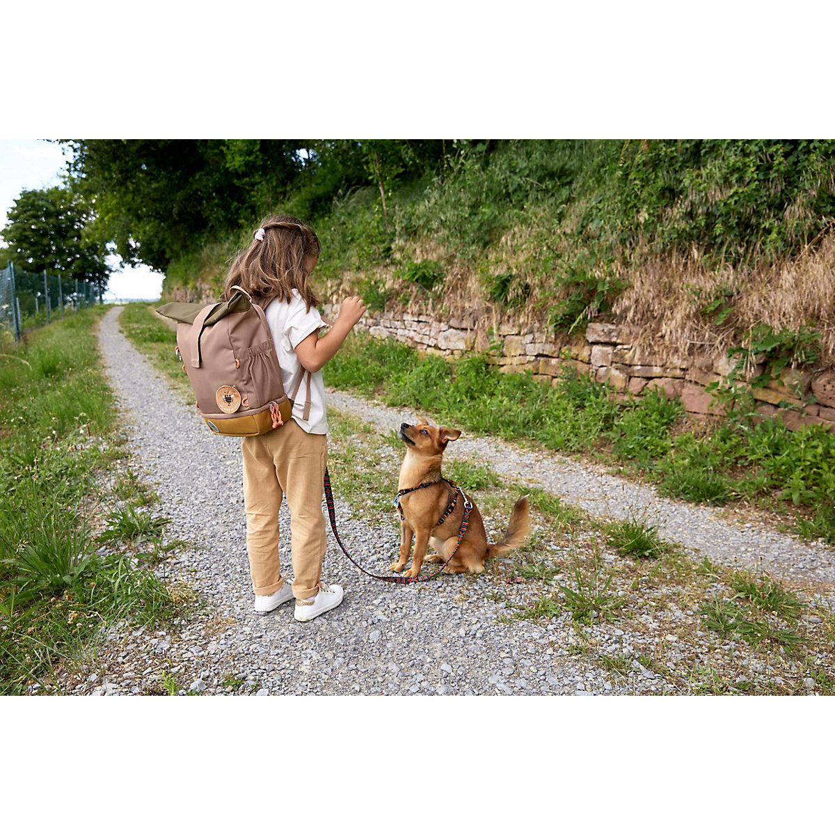 Kinderrucksack Outdoor-Mini-Backpack Nature hazelnut