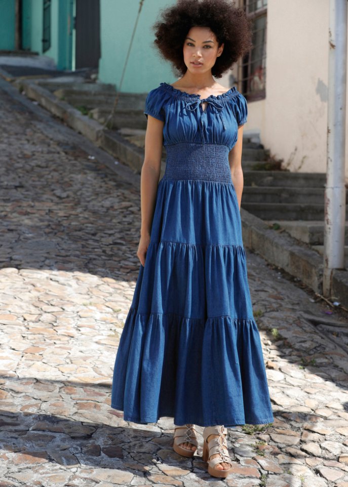 Sommer-Carmen-Kleid