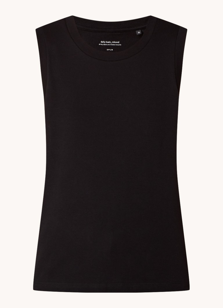 OPUS Ilayda sleeveless top with stretch