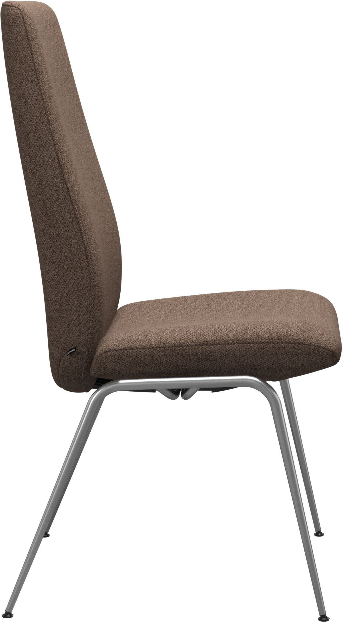 Stressless® Polsterstuhl Laurel, High Back, Größe L, mit Beinen aus Stahl in Schwarz matt